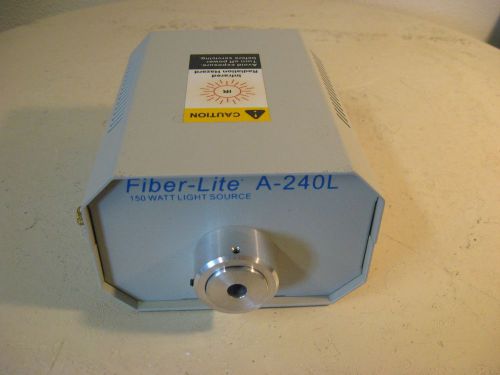 Fiber Lite A-240L Endoscopy 150 Watt Light Source
