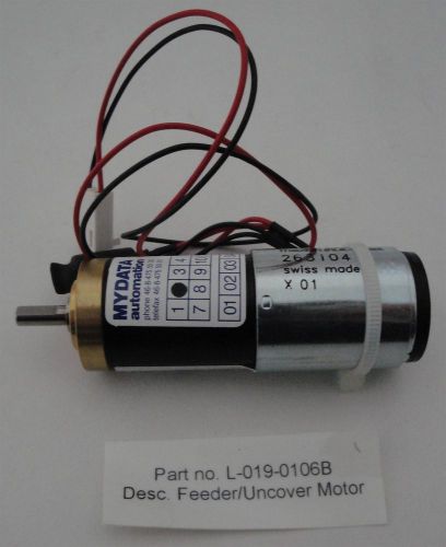 MYDATA L-019-0106B 24VDC Motor &amp; Gear