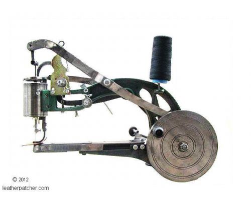 Leather sewing machine shoe patcher singer 29k adler repair cobbler antique for sale
