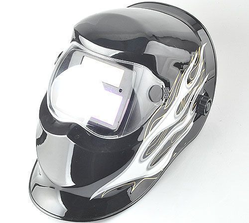 Black Flame PrintANSI CE Tornado Pro Auto Darkening Welding Helmet Mask XD ART