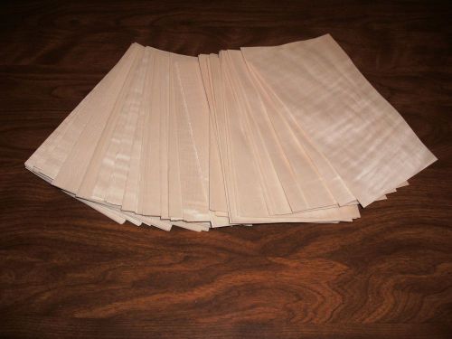 ENGLISH SYCAMORE VENEER NICELY- FIGURED 60-PIECES 5&#034; X 8&#034; FREE SHIP!