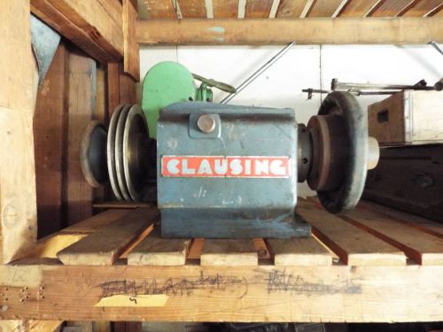 clausing headstock with hardinge #2 collet chuck