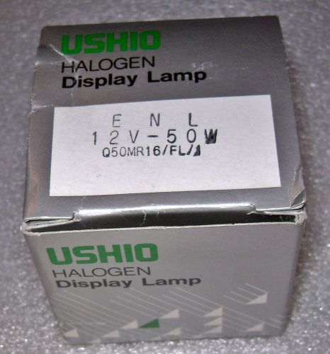 50W 12V Halogen Lamp, Dental Curing Lamp or Flood Light, Ushio Q50MR16/FL