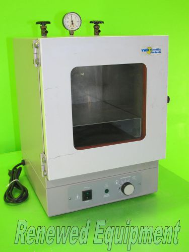 Sheldon manufacturing vwr 0.6 cu ft model 1400e bench top vacuum oven for sale