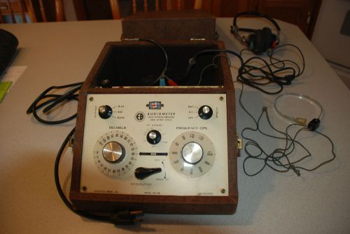 EB Audio Meter Rechargeable ANSI-69 REF LEVELS Model EB 390