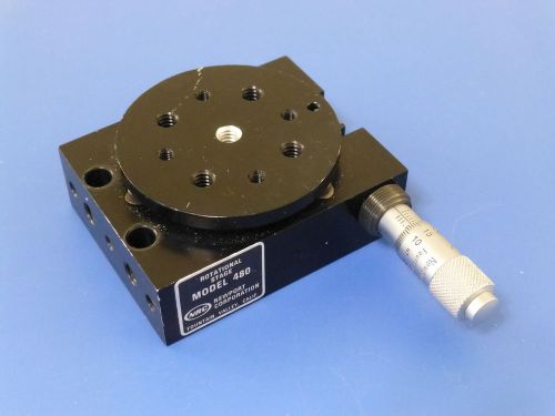 Newport 480 Precision Rotation Stage / Platform, Micrometer