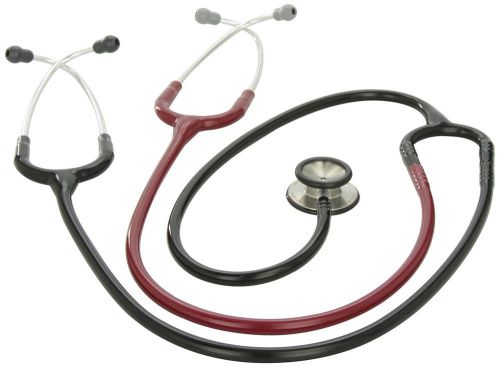 3m littmann teaching stethoscope, 40&#034;, black and burgundy tube for sale