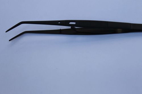 Ptfe coated non stick self locking college  tweezers for sale