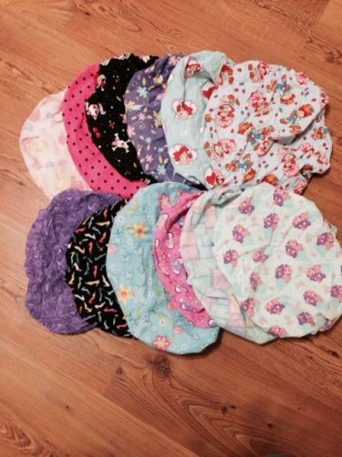 Lot of 12 Surgical Bouffant Hats!