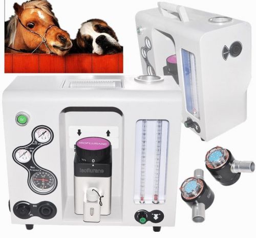 Veterinary Vet  N2O Anesthesia Machine Used Isoflurane, halothane Ann All Animal