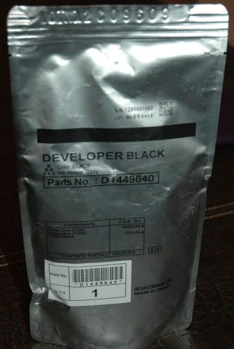 D1449640 GENUINE RICOH BLACK DEVELOPER  220g