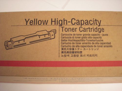 Xerox Phaser 6250  Yellow High-Capacity Toner Cartridge - NEW In Box