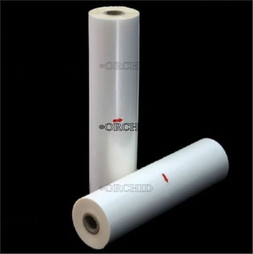 17.3&#034;x 1mil film laminate core lamination glossy 656&#039; 1&#034; 2 rolls laminating hot for sale