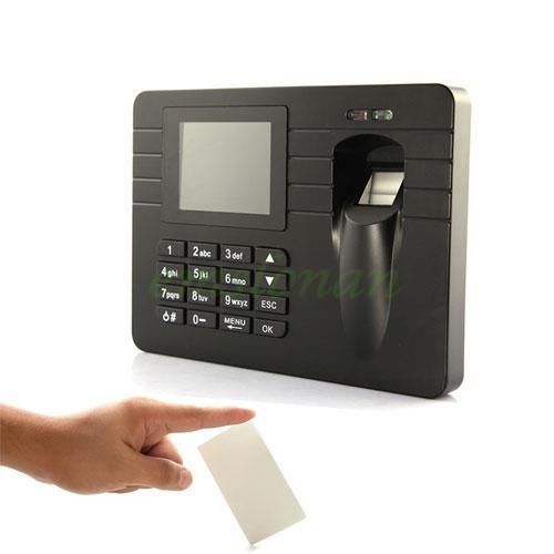 2.8&#034; Biometric TFT Fingerprint Time Attendance Clock Payroll Recorder TCP/IP USB