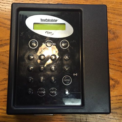 ICON PROXe ETHERNET BADGE CARD TIME RECORDER CLOCK