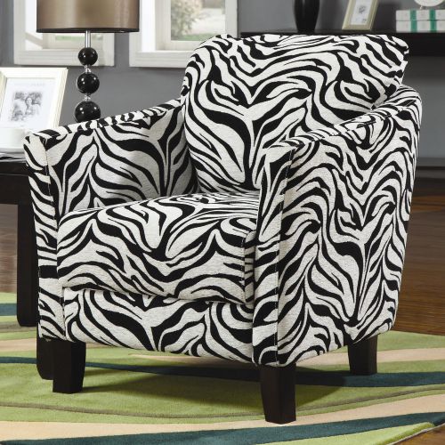 Loveseat Zebra print couch Armchair furniture home Sofa Living Room modern NEW
