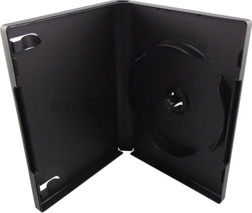 22mm Black Stackable 8 Discs DVD Case - 120 Pack