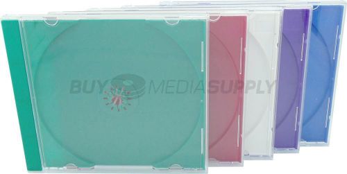 10.4mm standard multi color cd jewel case - 2 piece for sale