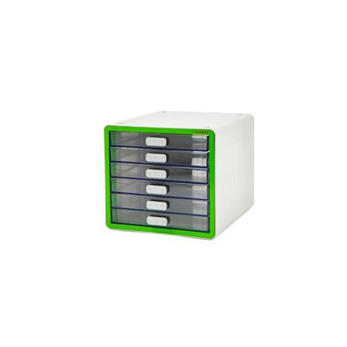 Mini Cabinet 6 Drawers Mini Encore Green