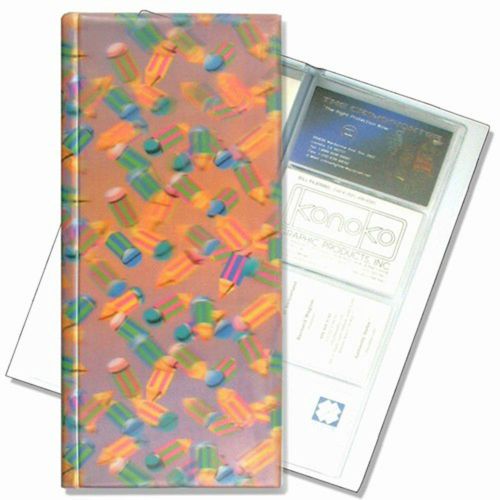 Business Name ID Card Holder Book File Floating Pencil Lenticular#R-222-BF128#