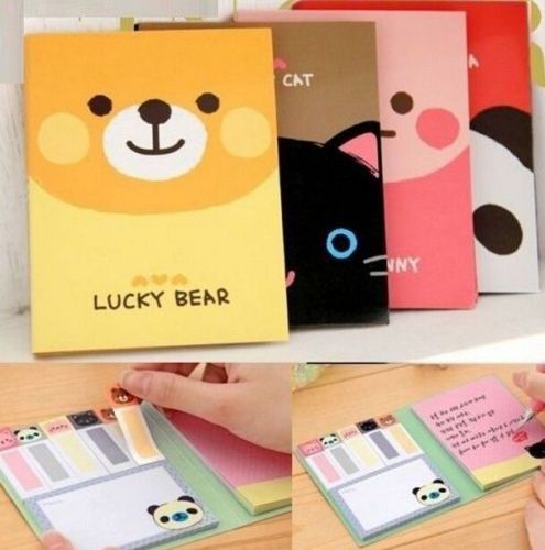 FD926 Animal Sticker Post-It Bookmark Point It Marker Memo Flags Sticky 1PC:)