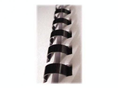 Fellowes Plastic Comb - 0.5 in - 19 rings - 90 sheets - black - 100 pcs. p 52326