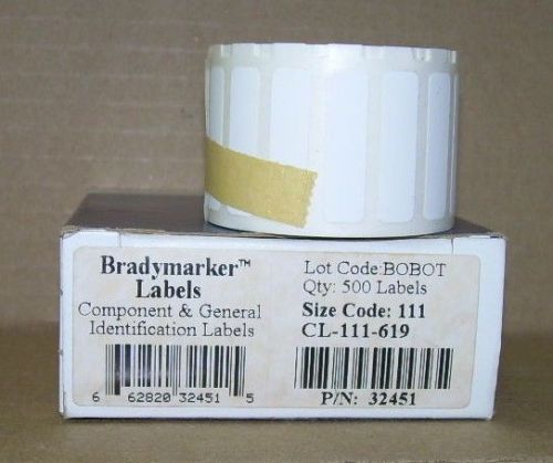 Bradymarker Labels