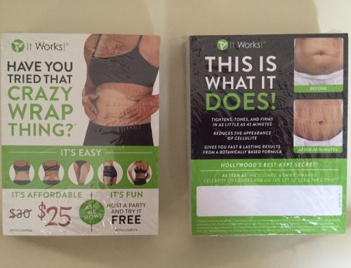 It Works BRAND NEW IMAGE Blitz cards 100- pk FREE SHIPPING