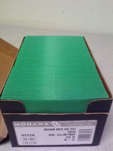 Invitation Envelopes A2(4 3/8 x 5 3/4) - Mohawk Green (250 Qty.)