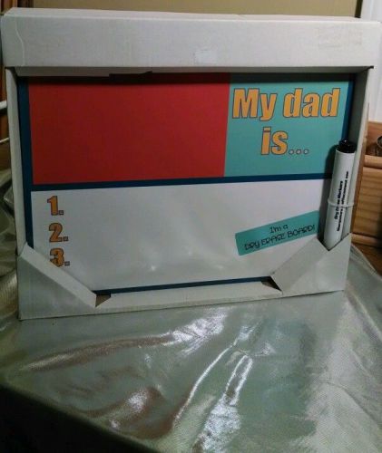 Dry Erase Board Nice Gift for Men!
