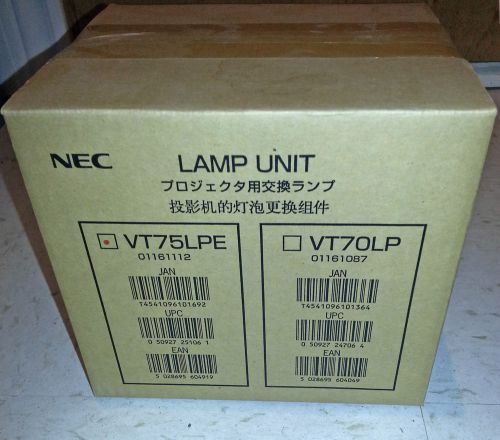 Nec vt75lpe lamp for sale