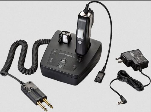 Plantronics ca12cd wireless ptt headset adapter 92500-01 telephone radio for sale