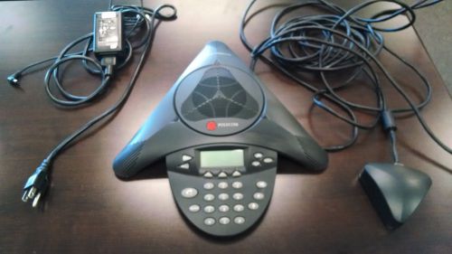 Polycom SoundStation IP4000 VoiP Conference Phone 2201-06642-601 Complete TESTED