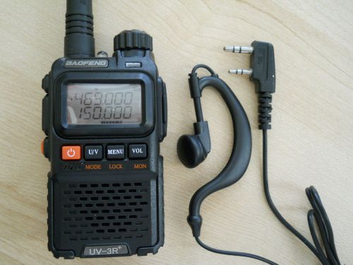 New vhf/uhf dual band / dual display  handheld radio transceiver,gift for sale