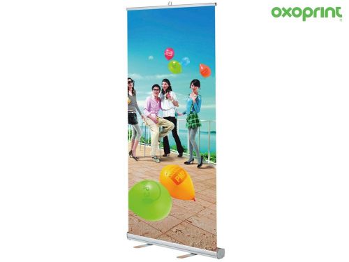 Retractable Roll Up Banner 39 x 79&#034; Display Banner Stand ( Free Print included )