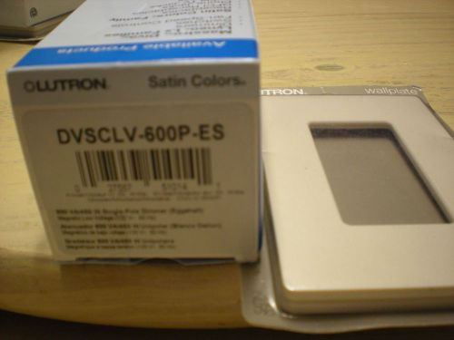 Lutron DVSCLV-600P-ES Dimmer &amp; Wallplate
