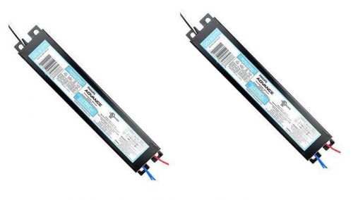 Pack of (2) philips icn-2p60-sc advance electronic ballast for f96t12 b new!!! for sale