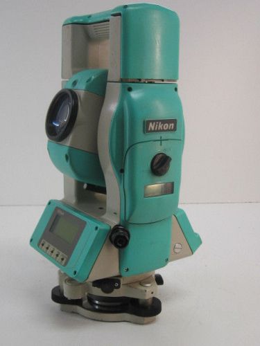 Nikon dtm-821 3&#034; total station for surveying and construction for sale