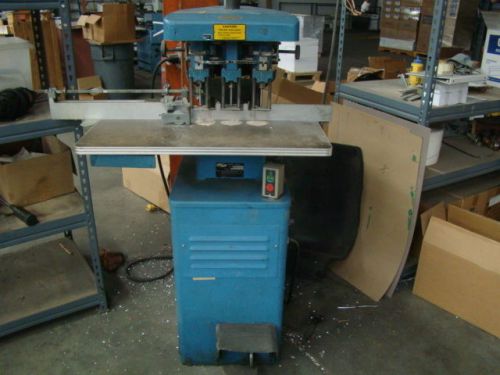 CHALLENGE 3 HOLE PAPER DRILL  HYDRAULIC  blue
