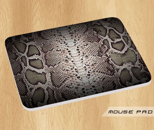 Snake Print Pattern Dark Mouse Pad Mat Mousepad Hot Gift
