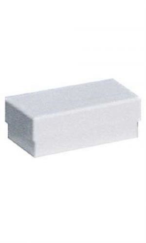 LOT OF 100 Cotton-Filled Jewelry Boxes - White For Earrings, Rings, Scatter pins