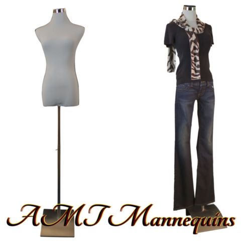 34.5/25/33&#034; Female mannequin torso,+2 Free Jerseys, one white Dress Form-F-BBH-5