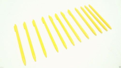 Lot of 12 Palm Symbol Stylus for SPT1550 SPT1800 PPT8846 Yellow