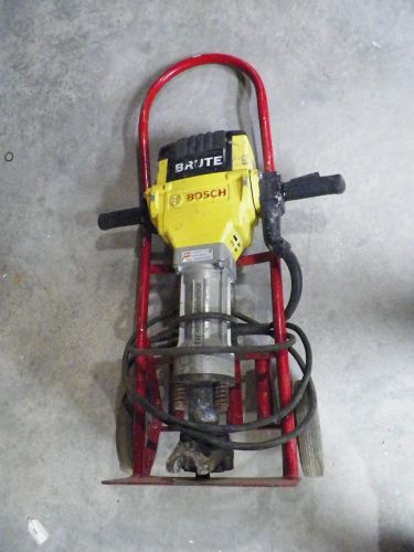 Bosch Electric Jackhammer W/Cart &amp; 2 Bits Model 36010 (Lot 5874)