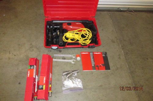 HILTI DD-110W hand held wet/dry system 115V/AC  coring tools kit COMBO NEW (341)