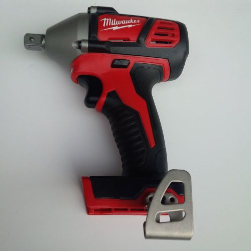 New 18v milwaukee 1/2&#034; impact wrench m18 2659-20 cordless 18 volt w/ pin detent for sale