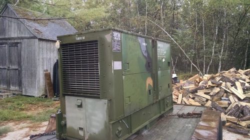 1987 diesal army surplus generator 30kw 30 kilowatts 522 hours mep-oo5a 50/60 hz for sale