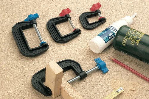 Linic uk british made set x 3 g clamps 2&#034; 50mm clamp hobbies model railways for sale