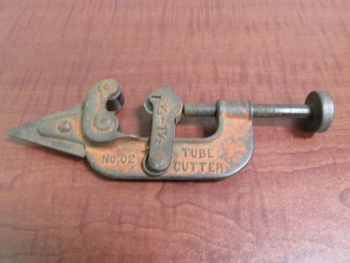 Vintage Armstrong Mfg Co. No 2 Tube Cutter 3/8&#034;-1 1/2&#034; tool Bridgeport Conn.