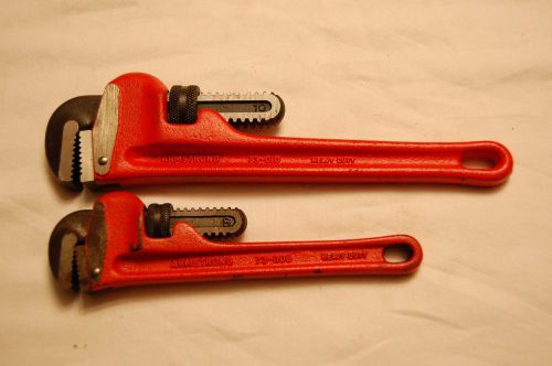 Armstrong Pipe Wrenches 8&#034; &amp; 10&#034;